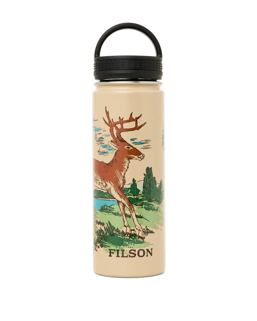 Metal Water Bottle- Sandstone/Deer Leap